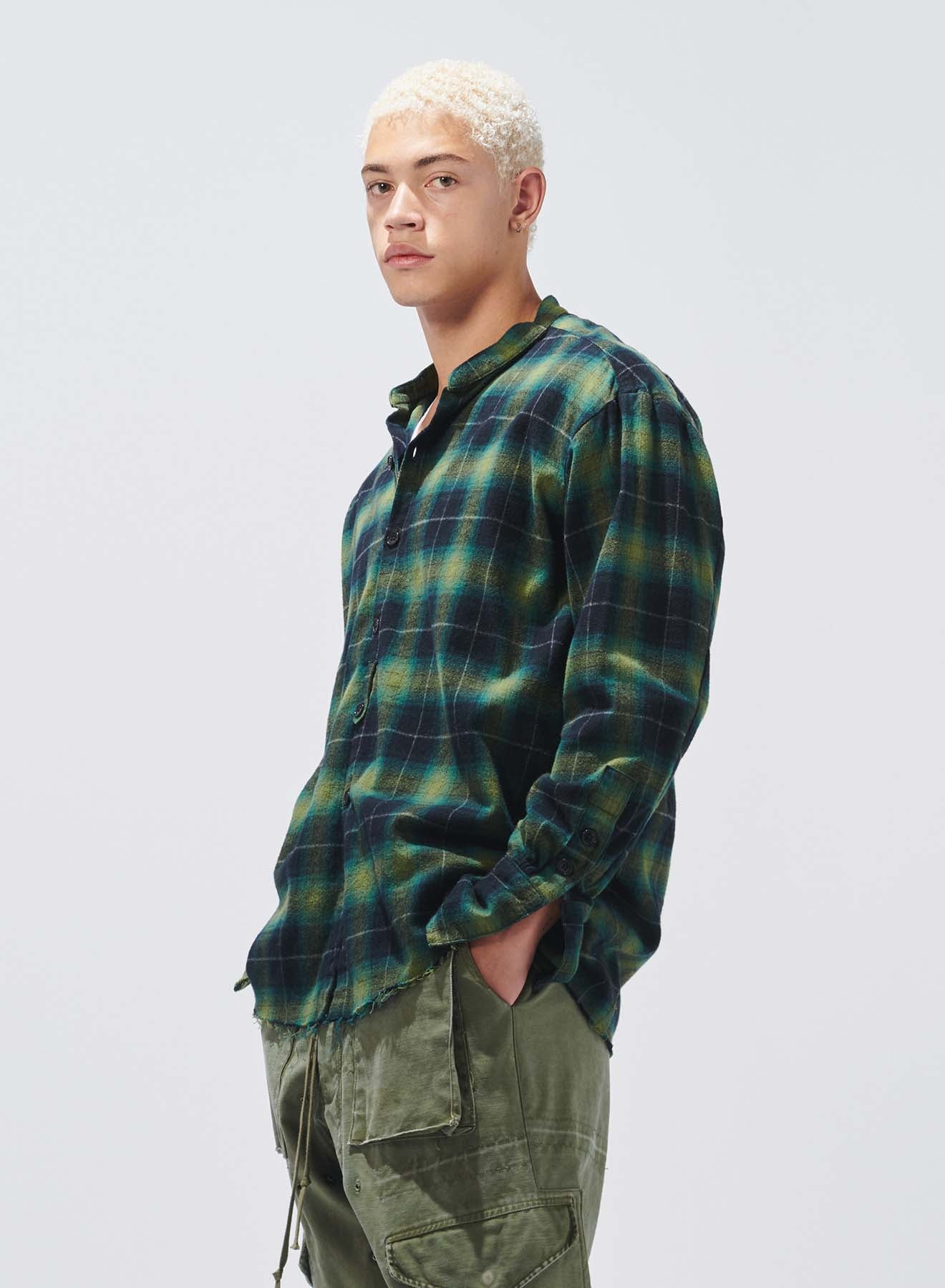 GREEN PLAID STUDIO GREEN PLAID – Greg Lauren